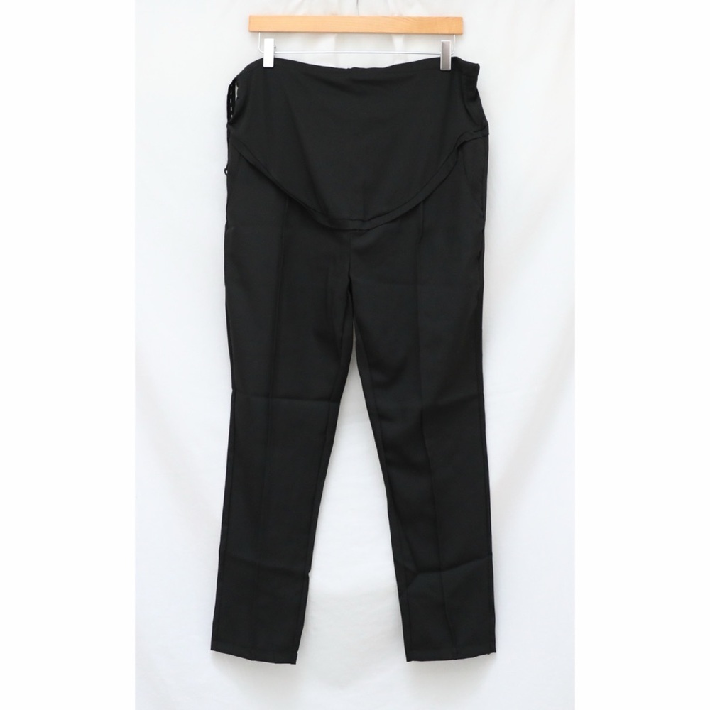 NWOT adjustable maternity leggings pregnancy comfy plates yoga athleisure new XL